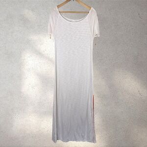 PITUSA Maxi Dress Coverup Oversized Midi Pima Cotton Peru One Size